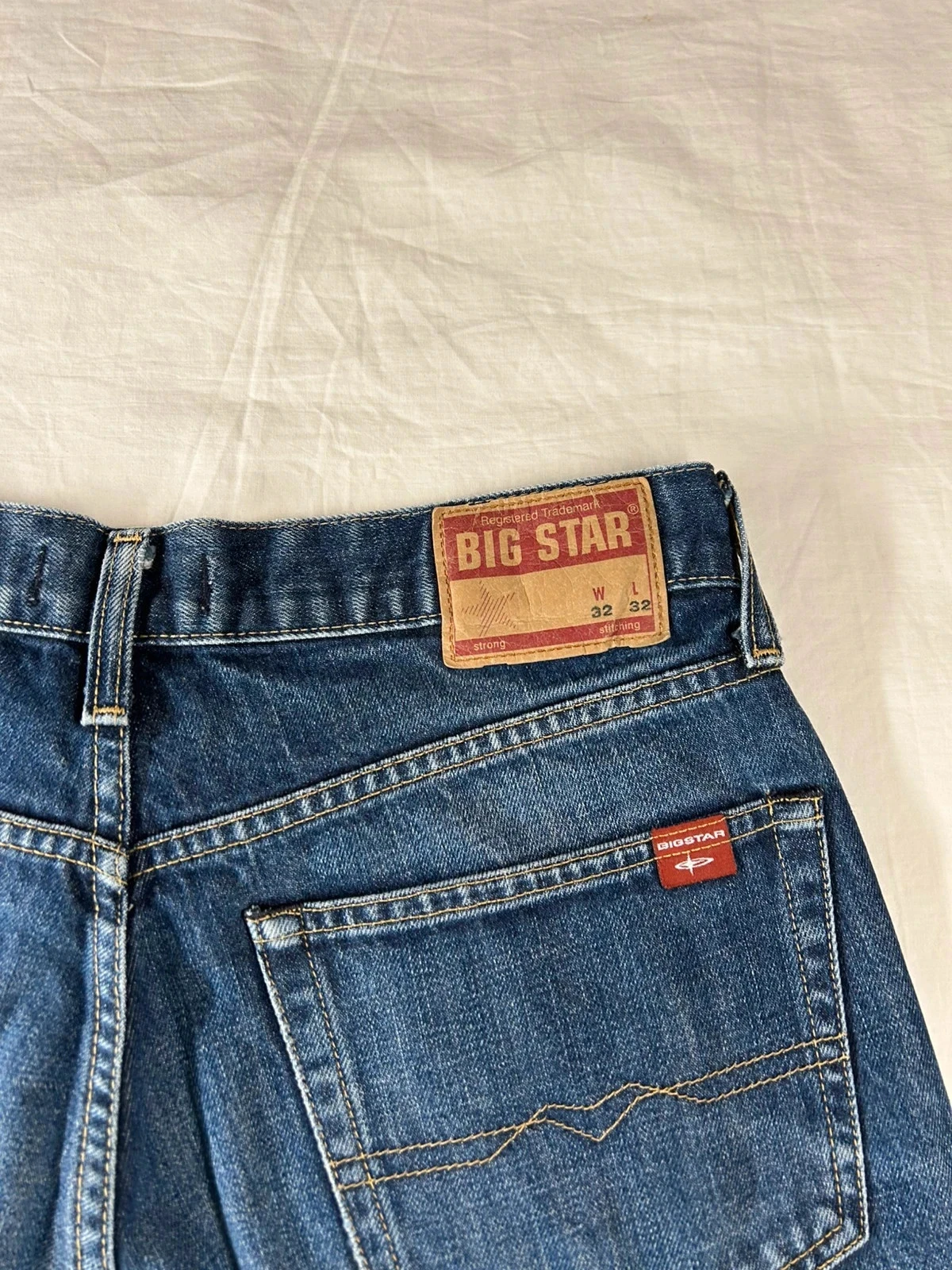 Blauwe marine rechte pas Big star w32 l32 – photo 14